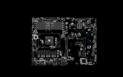 ASROCK X570 Phantom Gaming 4 Rev 1.03 (70-MXBAU0-A01) BoardView